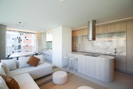 Sala de apartamento à venda com 3 quartos, 115m² em Vila Clementino, São Paulo