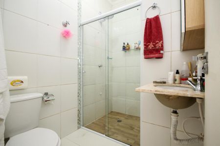 Casa de condomínio para alugar com 59m², 2 quartos e 2 vagasBanheiro