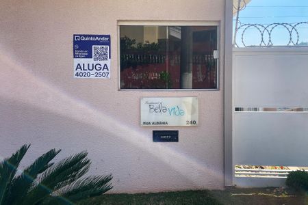 Casa de condomínio para alugar com 59m², 2 quartos e 2 vagasPlaca