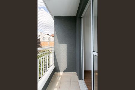 Varanda da Sala  de apartamento à venda com 2 quartos, 50m² em Itaquera, São Paulo