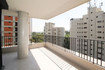 Varanda da Sala de apartamento à venda com 2 quartos, 88m² em Vila Clementino, São Paulo