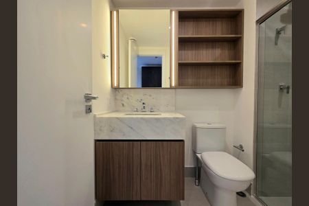 Apartamento para alugar com 63m², 1 quarto e sem vagaBanheiro Social