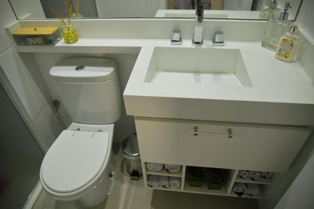 Apartamento à venda com 70m², 2 quartos e 1 vagaBanheiro  Social 