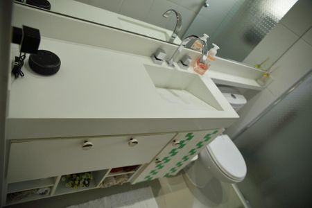 Apartamento à venda com 70m², 2 quartos e 1 vagaBanheiro da Suíte 
