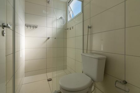 Banheiro da Suíte  de apartamento para alugar com 2 quartos, 57m² em Vila Real, Hortolândia