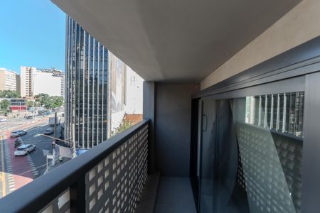 Studio para alugar com 37m², 1 quarto e sem vagaSacada