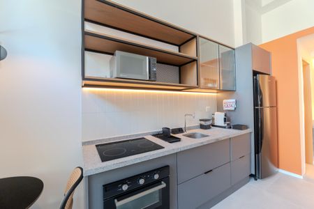 Studio para alugar com 37m², 1 quarto e sem vagaCozinha