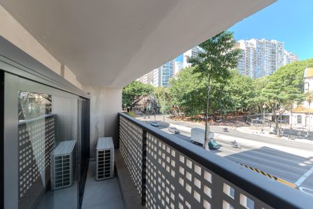 Studio para alugar com 37m², 1 quarto e sem vagaSacada