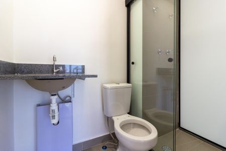 Apartamento para alugar com 39m², 1 quarto e sem vagaBanheiro da Suíte