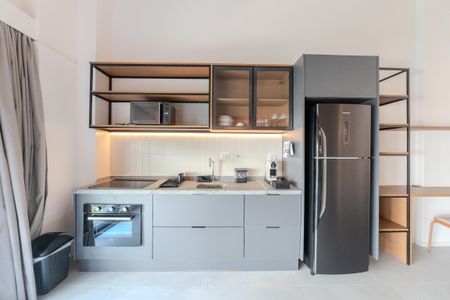 Studio para alugar com 43m², 1 quarto e sem vagaCozinha