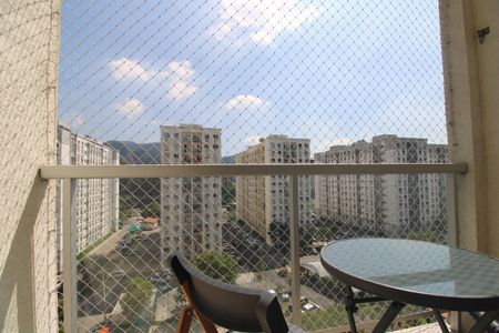 Sala - Varanda de apartamento para alugar com 2 quartos, 52m² em Recreio dos Bandeirantes, Rio de Janeiro