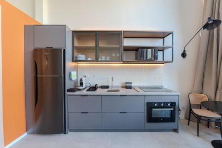 Studio para alugar com 49m², 1 quarto e sem vagaCozinha