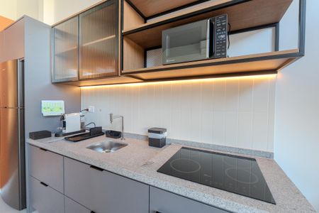 Studio para alugar com 49m², 1 quarto e sem vagaCozinha