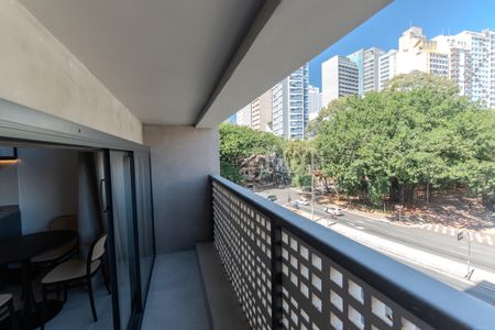Studio para alugar com 49m², 1 quarto e sem vagaSacada