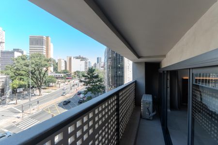 Studio para alugar com 49m², 1 quarto e sem vagaSacada