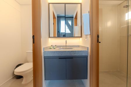 Studio para alugar com 37m², 1 quarto e sem vagaBanheiro