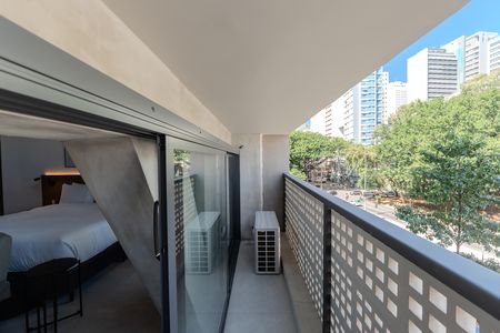 Studio para alugar com 37m², 1 quarto e sem vagaSacada