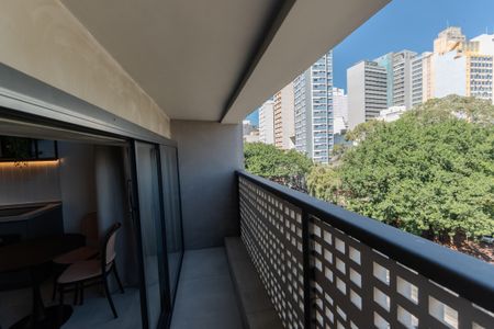 Studio para alugar com 49m², 1 quarto e sem vagaSacada