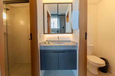 Studio para alugar com 49m², 1 quarto e sem vagaBanheiro