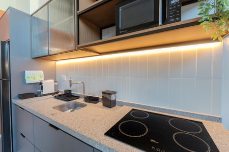 Studio para alugar com 49m², 1 quarto e sem vagaCozinha