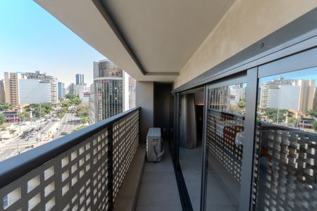 Studio para alugar com 49m², 1 quarto e sem vagaSacada