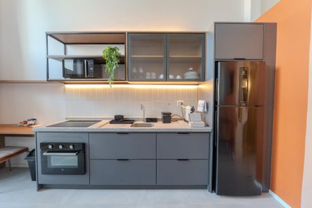 Studio para alugar com 37m², 1 quarto e sem vagaCozinha