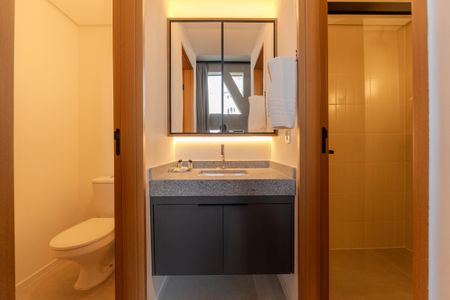 Studio para alugar com 37m², 1 quarto e sem vagaBanheiro