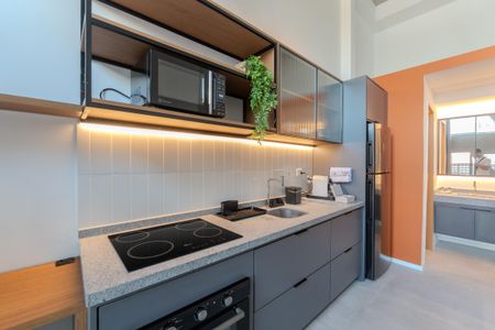 Studio para alugar com 37m², 1 quarto e sem vagaCozinha