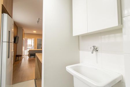 Área de Serviço de kitnet/studio para alugar com 1 quarto, 34m² em Centro, Curitiba