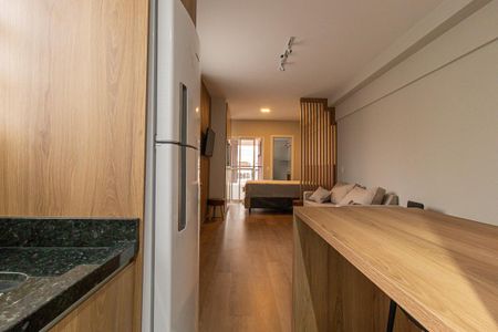 Studio para alugar com 34m², 1 quarto e sem vagaCozinha e Área de Serviço
