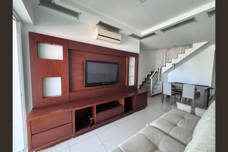 Sala de apartamento para alugar com 4 quartos, 198m² em Recreio dos Bandeirantes, Rio de Janeiro