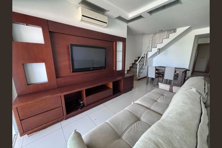 Sala de apartamento para alugar com 4 quartos, 198m² em Recreio dos Bandeirantes, Rio de Janeiro