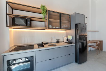 Studio para alugar com 43m², 1 quarto e sem vagaCozinha