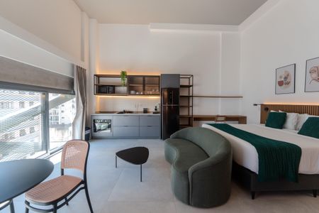Studio para alugar com 43m², 1 quarto e sem vagaStudio