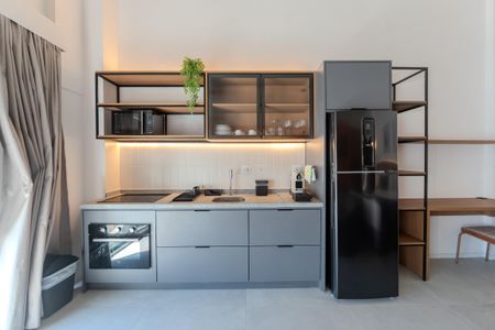 Studio para alugar com 43m², 1 quarto e sem vagaCozinha