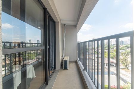 Varanda de kitnet/studio à venda com 1 quarto, 22m² em Vila Cordeiro, São Paulo