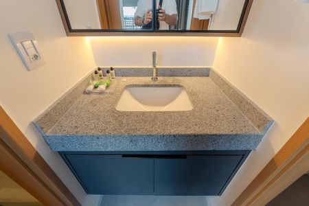 Studio para alugar com 49m², 1 quarto e sem vagaBanheiro