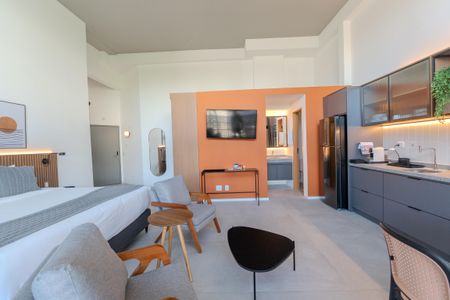 Studio para alugar com 49m², 1 quarto e sem vagaStudio