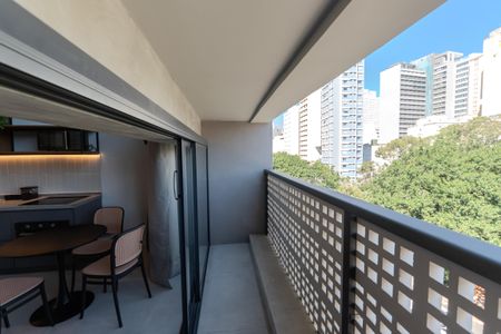 Studio para alugar com 49m², 1 quarto e sem vagaSacada