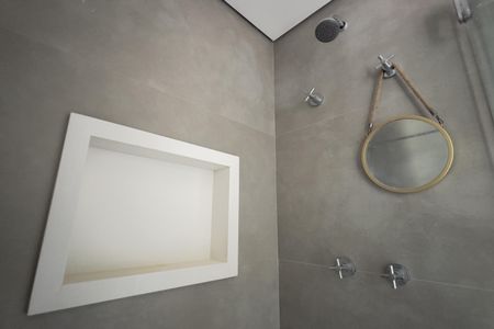 Banheiro de apartamento para alugar com 1 quarto, 38m² em Jardim Flor da Montanha, Guarulhos