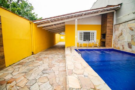Piscina de casa para alugar com 4 quartos, 300m² em Vila Caiçara, Praia Grande