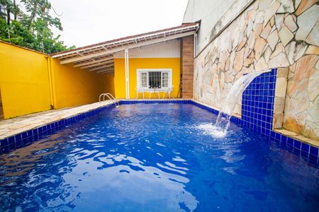 Piscina de casa para alugar com 4 quartos, 300m² em Vila Caiçara, Praia Grande