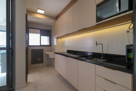 Cozinha de apartamento para alugar com 3 quartos, 100m² em Jardim Olhos D’água, Ribeirão Preto