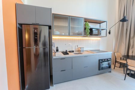 Studio para alugar com 49m², 1 quarto e sem vagaCozinha