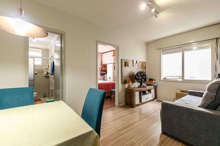 Sala de apartamento à venda com 1 quarto, 43m² em Vila Ipiranga, Porto Alegre