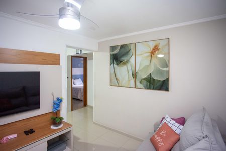 Sala de apartamento à venda com 2 quartos, 60m² em Conceição, Diadema