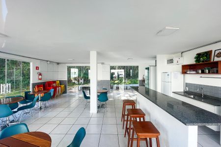 Apartamento para alugar com 49m², 2 quartos e 1 vagaÁrea comum - Salão de festas