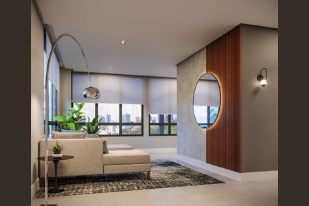 Apartamento à venda com 26m², 1 quarto e 1 vagaÁrea externa