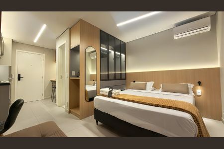 Apartamento à venda com 26m², 1 quarto e 1 vagaSala/Quarto