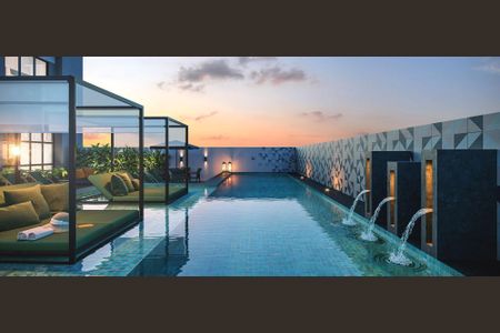 Apartamento à venda com 26m², 1 quarto e 1 vagaÁrea externa